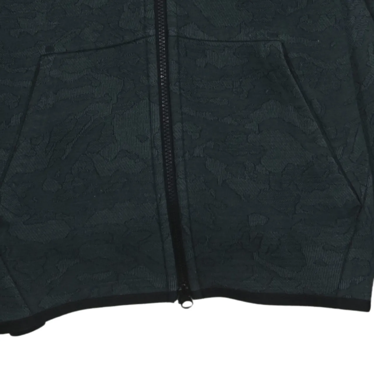 Nike 90's Swoosh Full Zip Up Hoodie Medium Grey sold by Vintage Club product image thumbnail 4