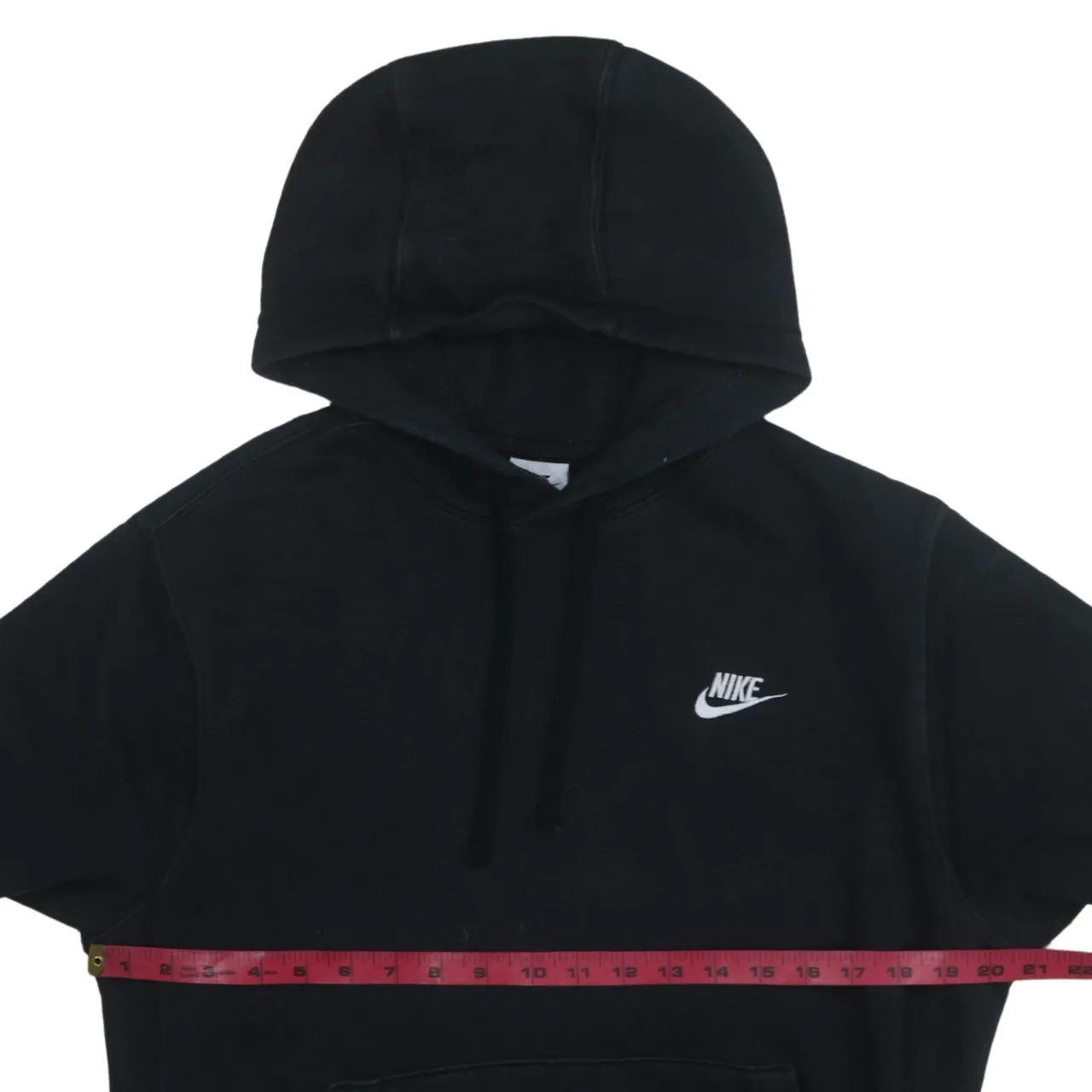 Nike 90's Swoosh Pullover Hoodie Small Black sold by Vintage Club product image thumbnail 5