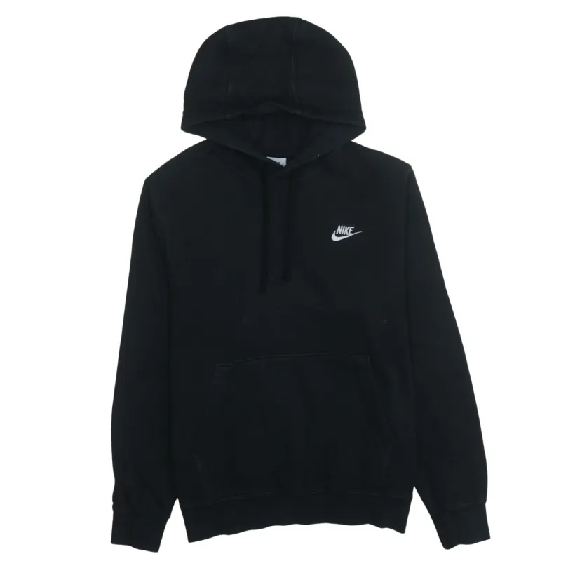 Nike 90's Swoosh Pullover Hoodie Small Black sold by Vintage Club