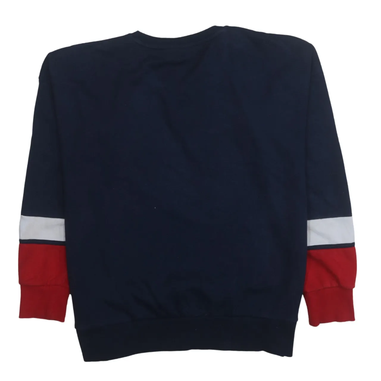 Fila 90's Spellout Crew Neck Sweatshirt Large Navy Blue sold by Vintage Club product image thumbnail 2