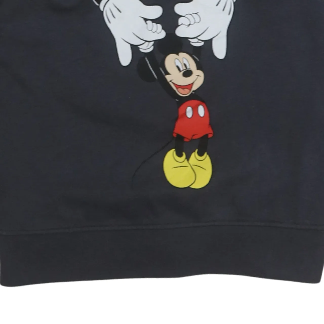 Disney 90's Mickey Mouse Crew Neck Sweatshirt Small Black sold by Vintage Club product image thumbnail 4