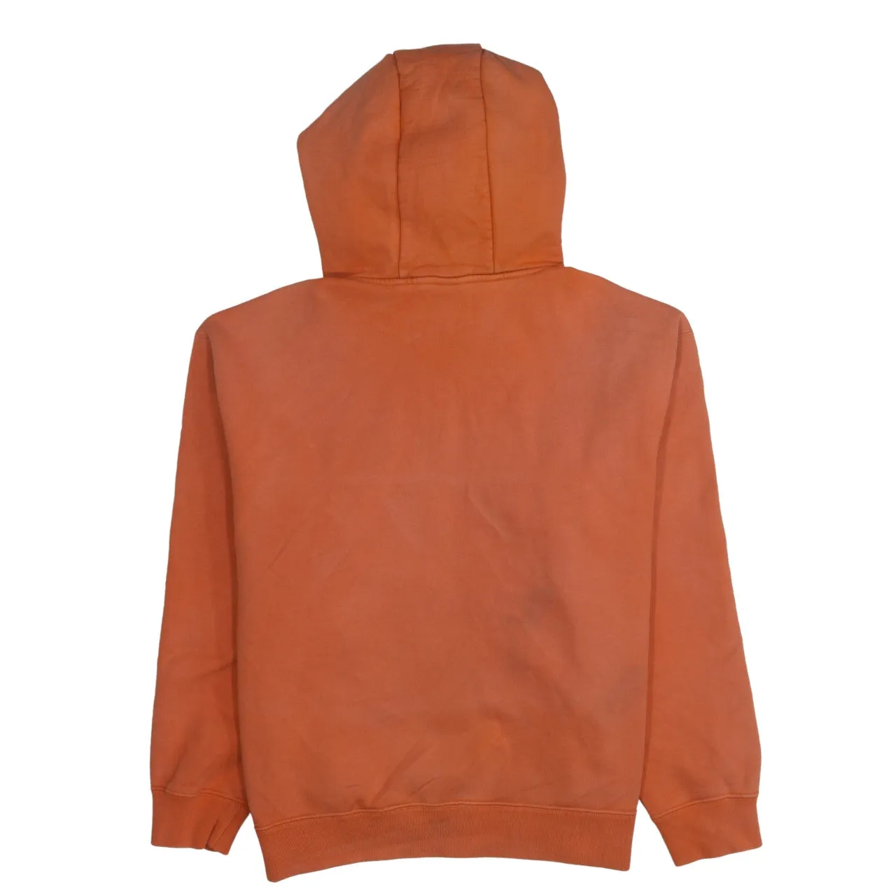 Nike 90's Drawstring Pockets Pullover Hoodie Medium Orange sold by Vintage Club product image thumbnail 2