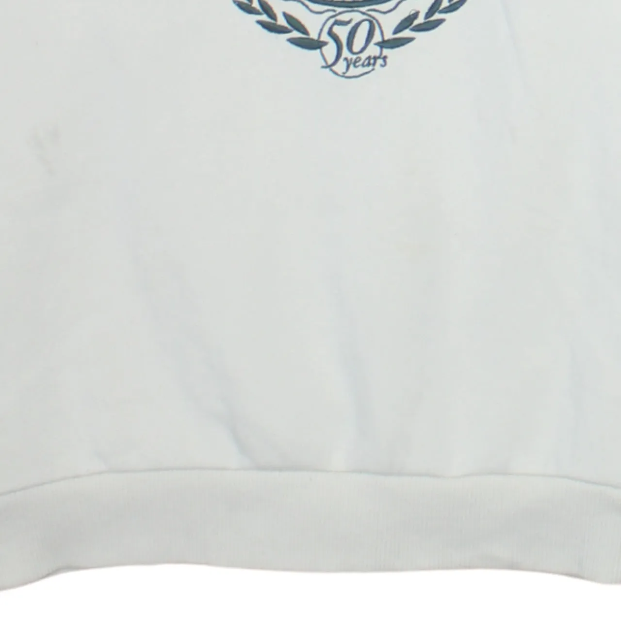 Adidas 90's Spellout Crew Neck Sweatshirt Small Beige Cream sold by Vintage Club product image thumbnail 4