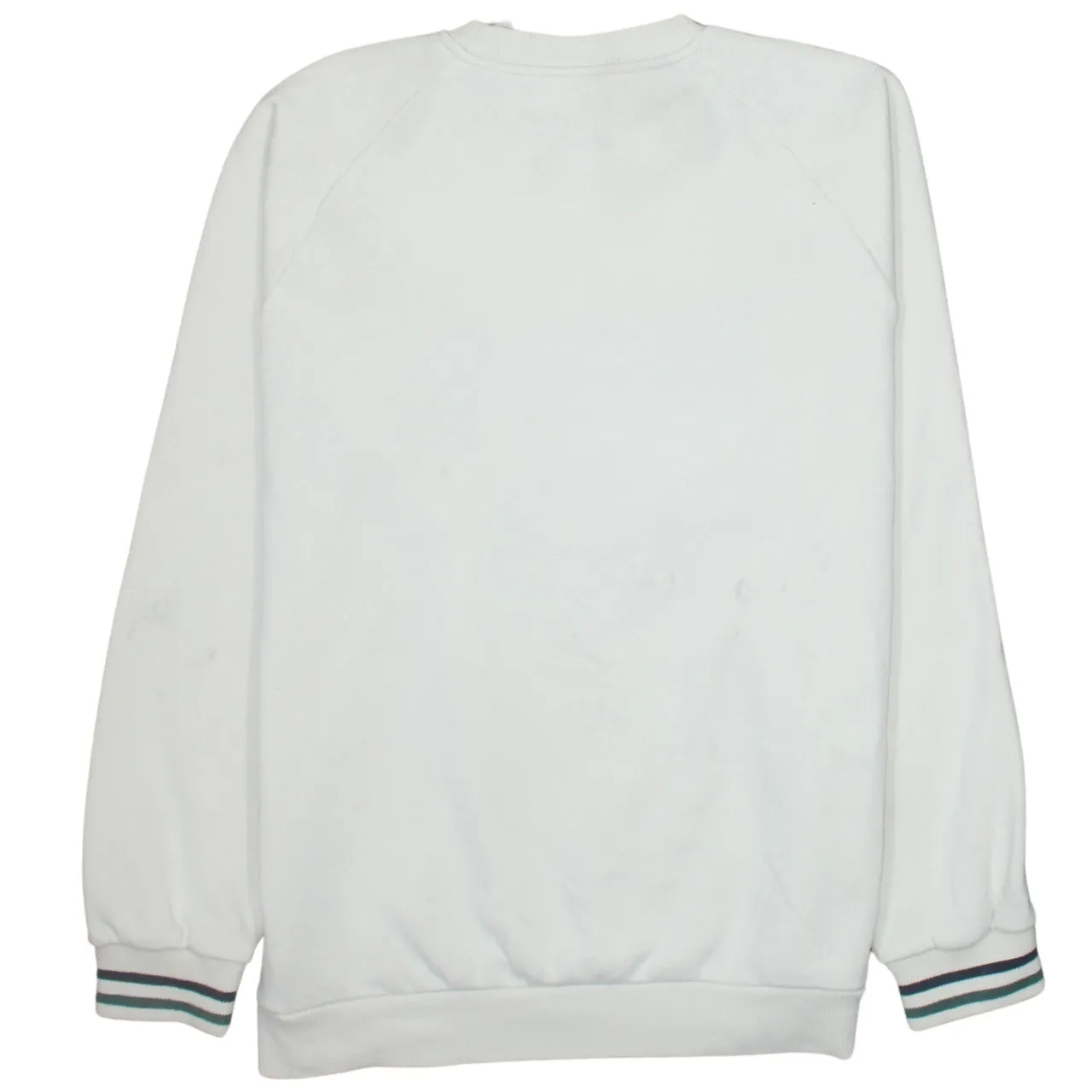 Adidas 90's Spellout Crew Neck Sweatshirt Small Beige Cream sold by Vintage Club product image thumbnail 2
