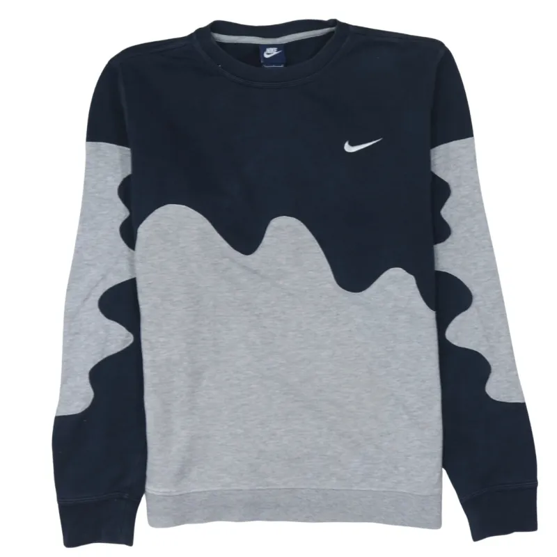 Nike 90's Swoosh Crew Neck Sweatshirt Large Black sold by Vintage Club