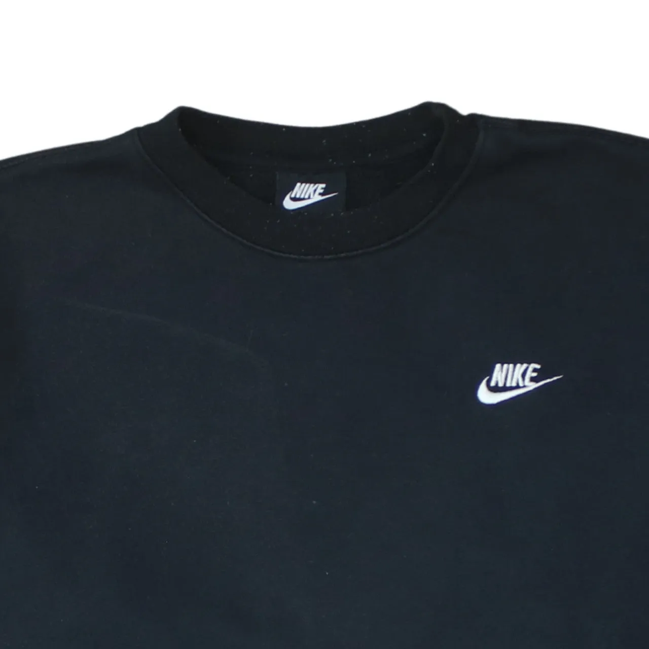 Nike 90's Swoosh Crew Neck Sweatshirt Large Black sold by Vintage Club product image thumbnail 3