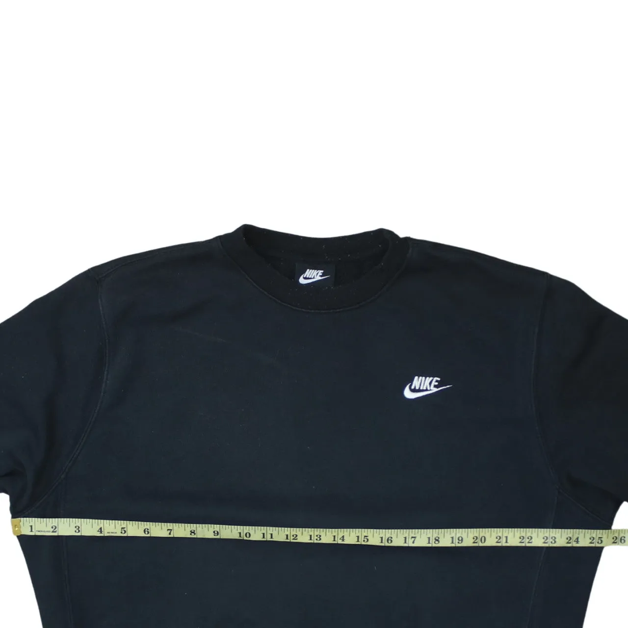 Nike 90's Swoosh Crew Neck Sweatshirt Large Black sold by Vintage Club product image thumbnail 5