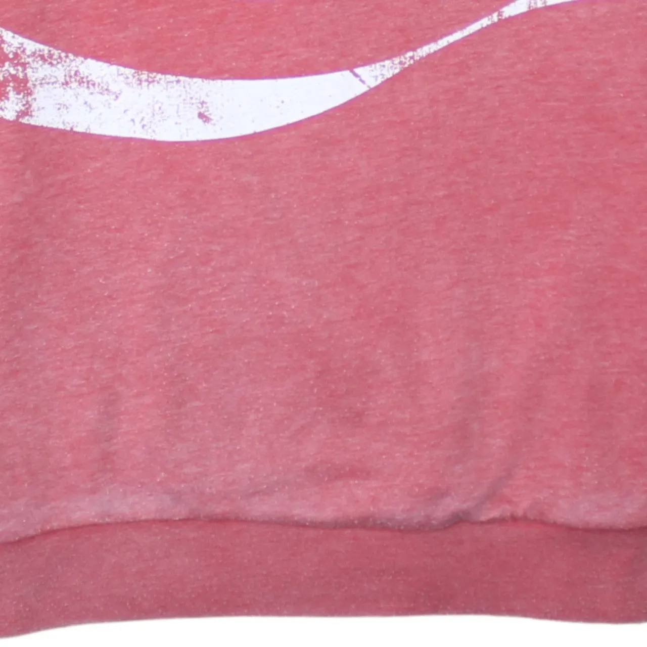 Coca Cola Pink Red Sweatshirt Men's Medium Printed Enjoy Logo Crewneck Pullover Top sold by Vintage Club product image thumbnail 4