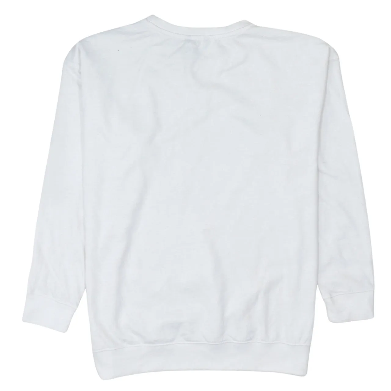 Zara 90's Nirvana Crew Neck Sweatshirt Medium White sold by Vintage Club product image thumbnail 2