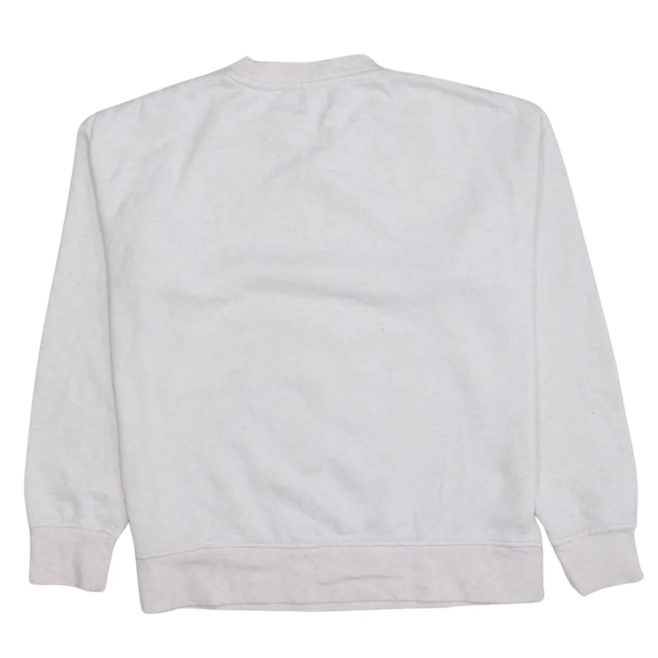 Retro Beige Cream Sweatshirt Men's Small Winnie The Pooh Printed Graphic Pullover Jumper sold by Vintage Club product image thumbnail 2