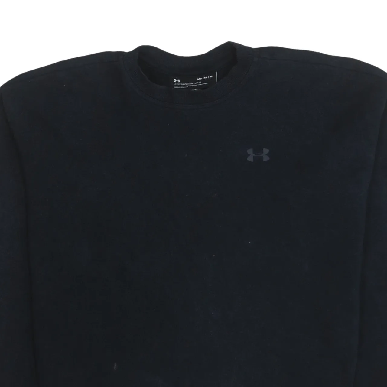 Under Armour 90's Lightweight Crew Neck Sweatshirt Medium Black sold by Vintage Club product image thumbnail 3