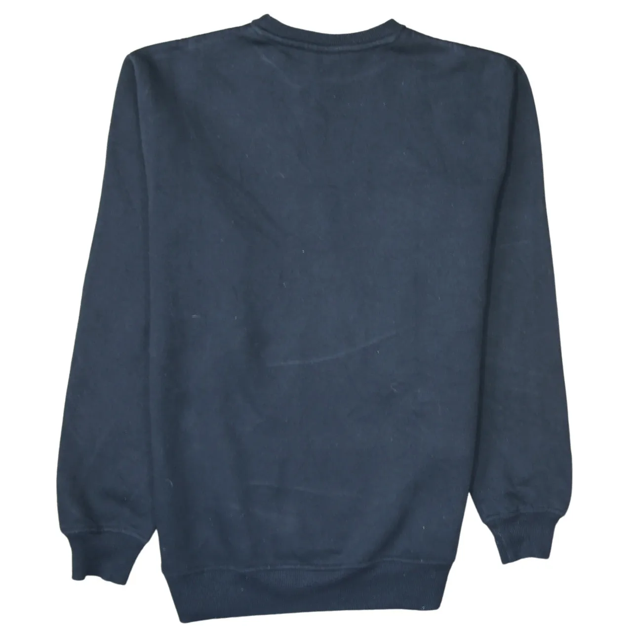 Fila 90's Spellout Crew Neck Sweatshirt Medium Navy Blue sold by Vintage Club product image thumbnail 2