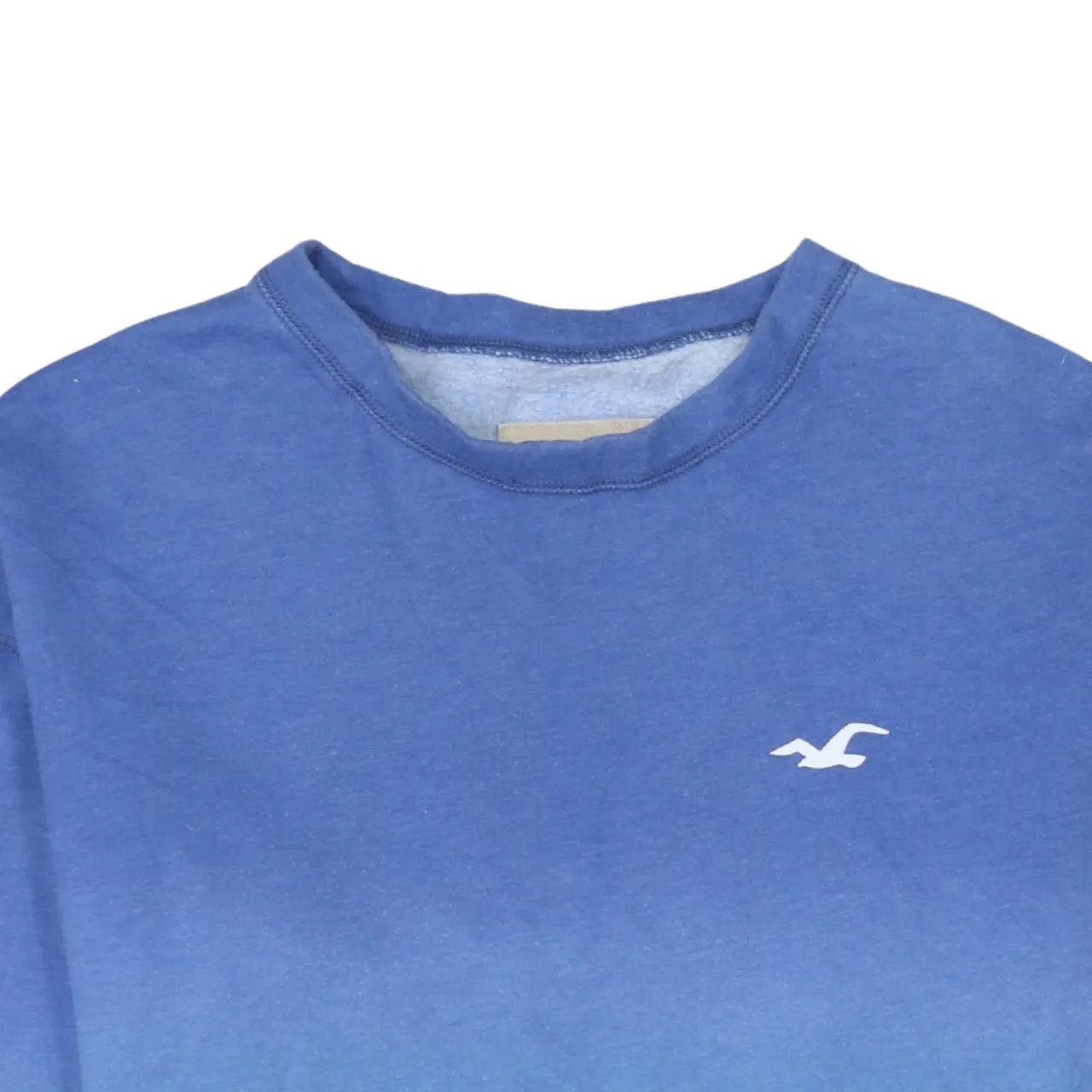 Hollister 90's Lightweight Crew Neck Sweatshirt XSmall Blue sold by Vintage Club product image thumbnail 3