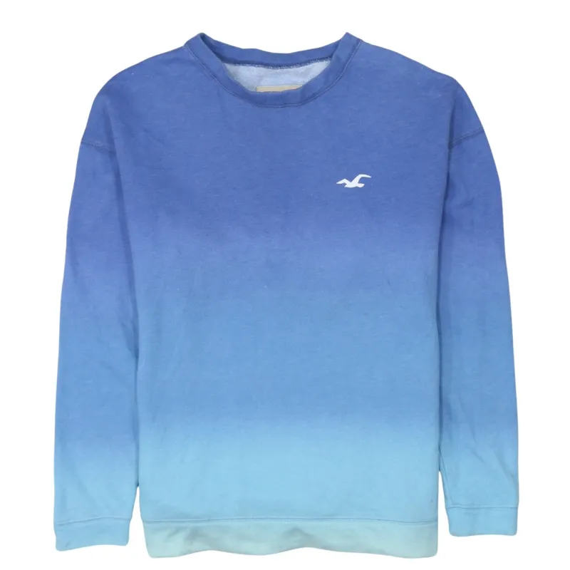 Hollister 90's Lightweight Crew Neck Sweatshirt XSmall Blue sold by Vintage Club