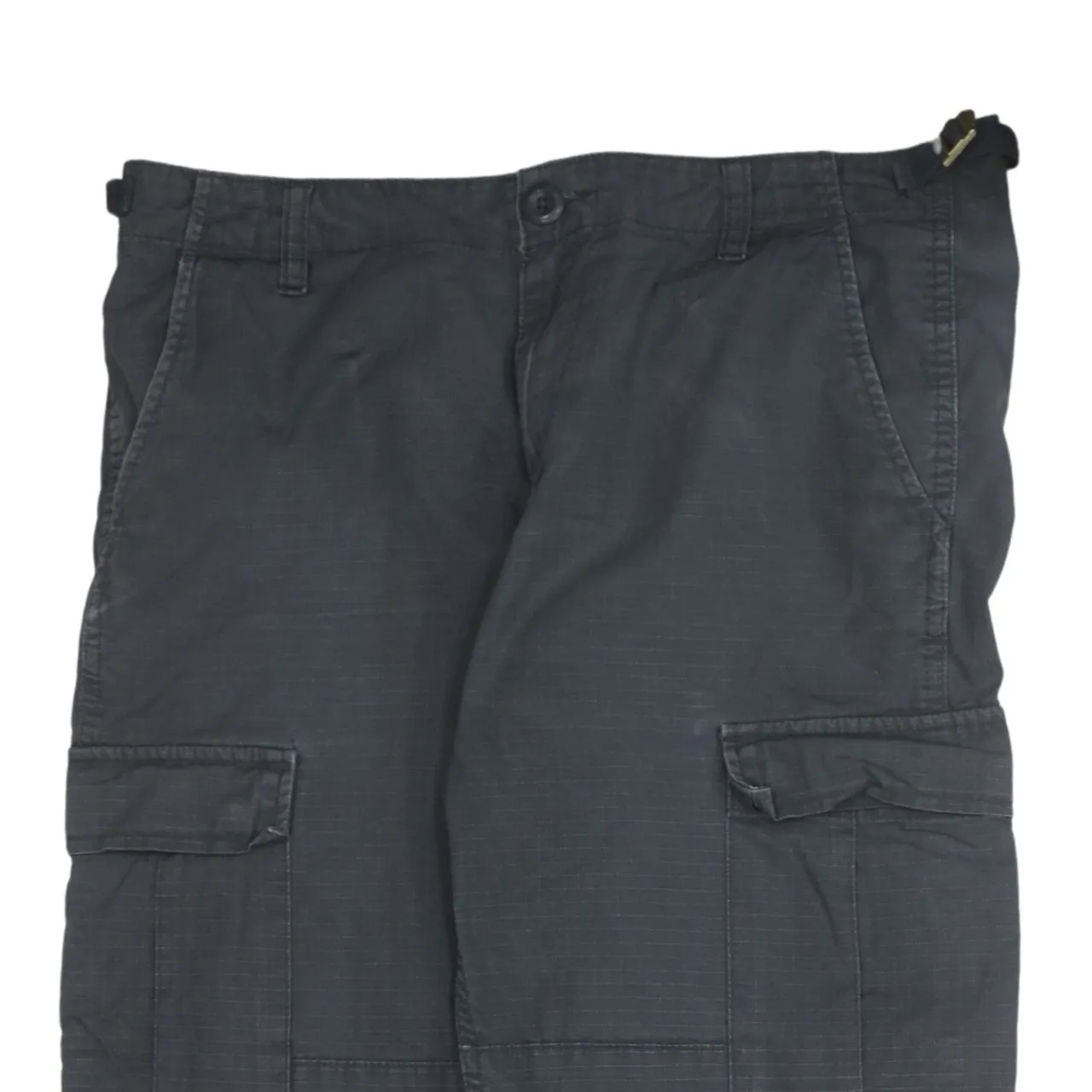 Carhartt 90's Drawstring Pockets Straight Leg Baggy Trousers / Pants 31 Grey sold by Vintage Club product image thumbnail 3