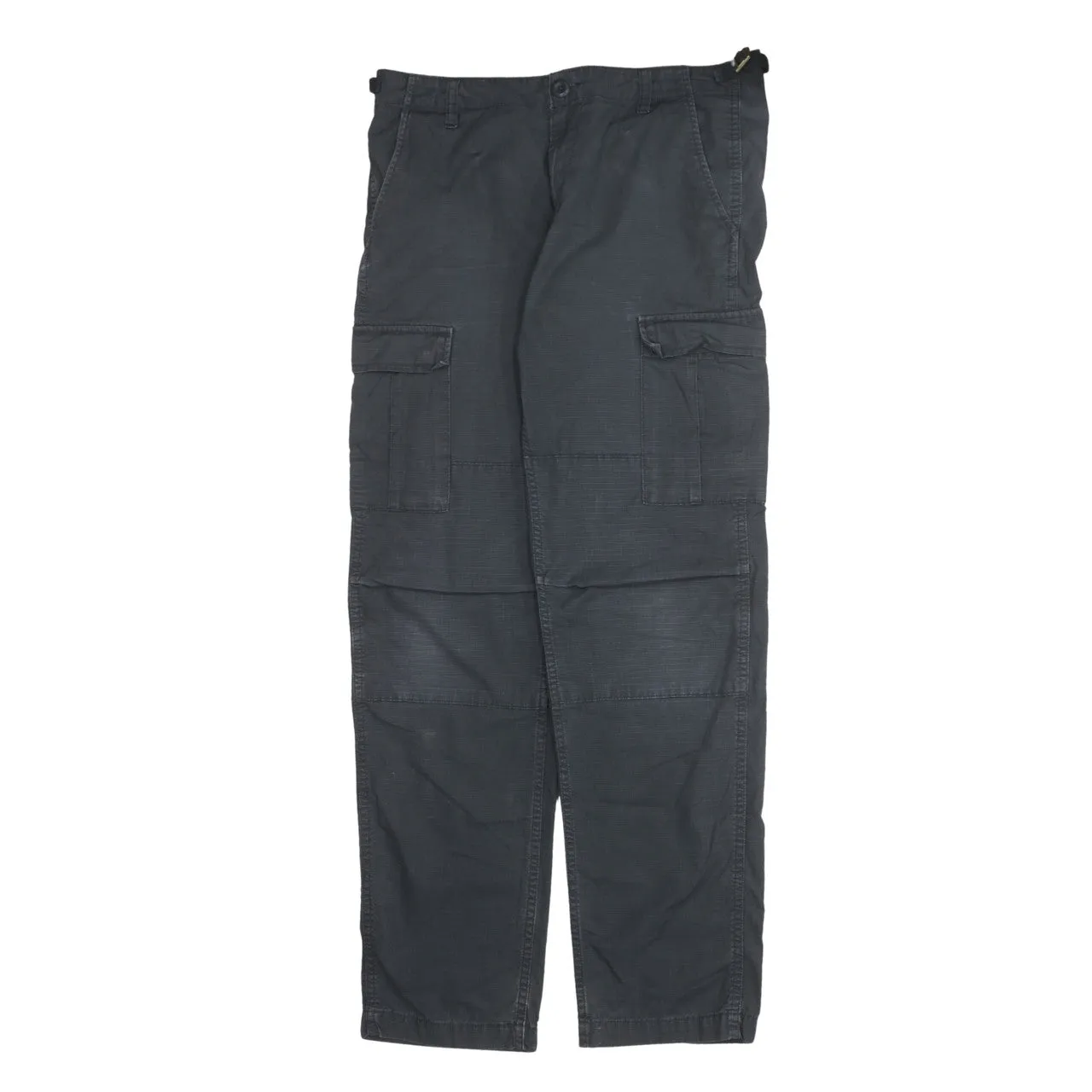 Carhartt 90's Drawstring Pockets Straight Leg Baggy Trousers / Pants 31 Grey sold by Vintage Club product image thumbnail 2