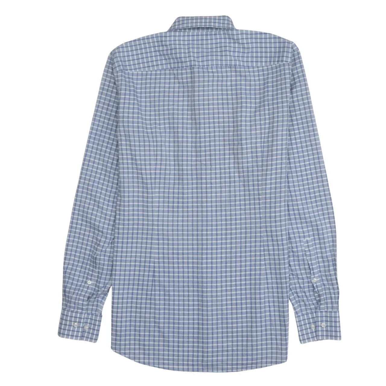 HUGO BOSS 90's Long Sleeve Button Up Shirt Medium Blue sold by Vintage Club product image thumbnail 2