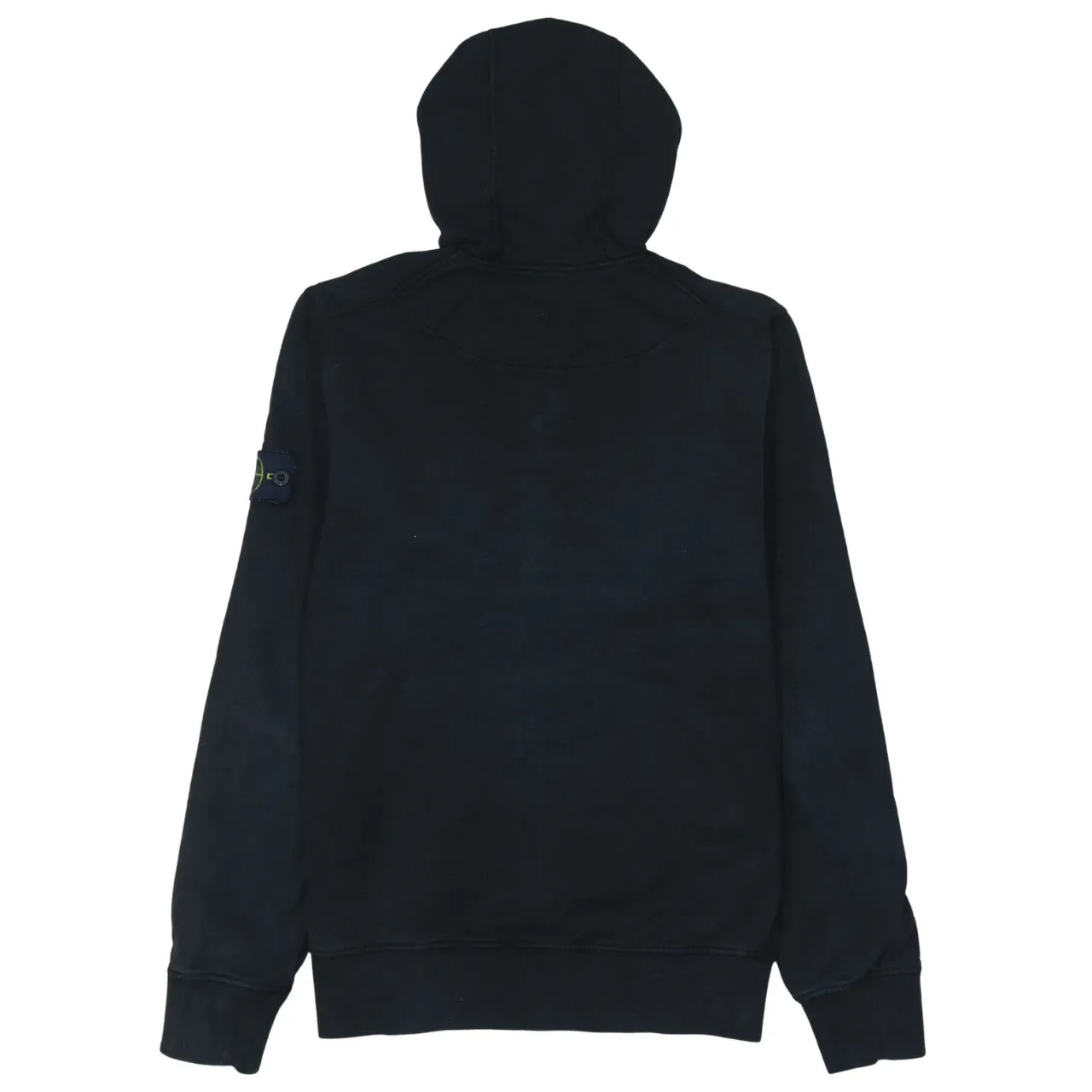Stone Island 90's Lightweight Full Zip Up Hoodie Small Black sold by Vintage Club product image thumbnail 2