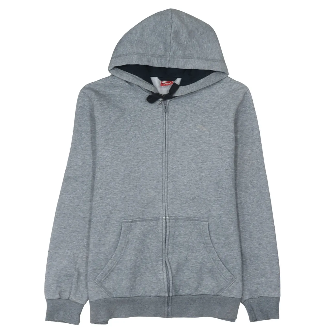 Puma 90's Plain Full Zip Up Hoodie Large Grey sold by Vintage Club