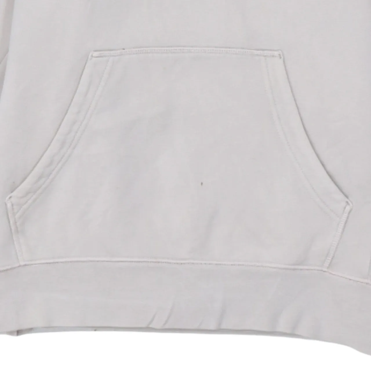 Nike 90's Center Middle Swoosh Pullover Hoodie Small Beige Cream sold by Vintage Club product image thumbnail 4