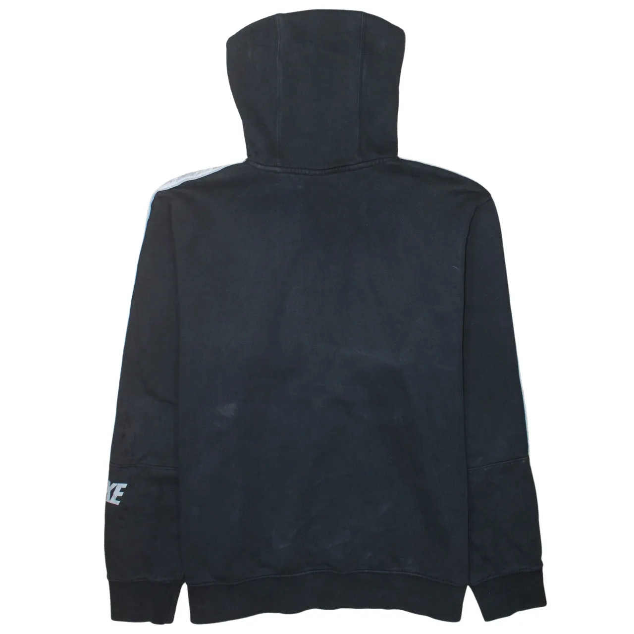 Nike 90's Center Middle Swoosh Pullover Hoodie Large Black sold by Vintage Club product image thumbnail 2