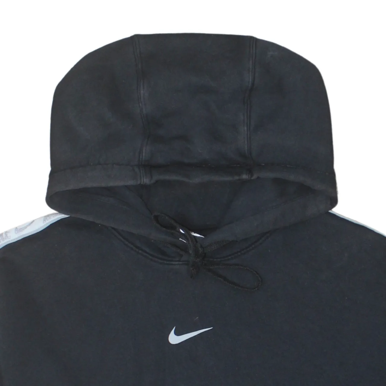 Nike 90's Center Middle Swoosh Pullover Hoodie Large Black sold by Vintage Club product image thumbnail 3