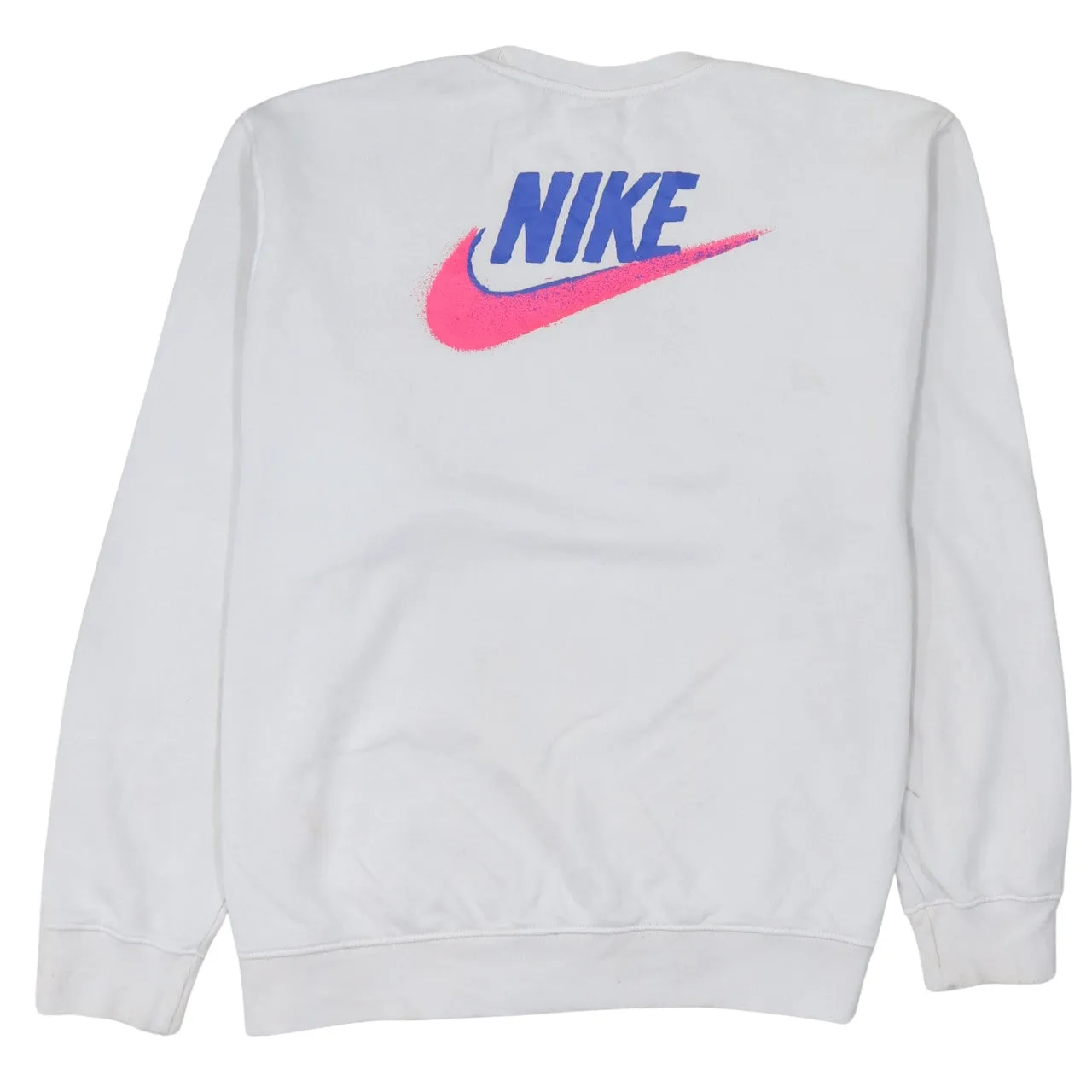 Nike 90's Swoosh Crew Neck Sweatshirt XLarge White sold by Vintage Club product image thumbnail 2