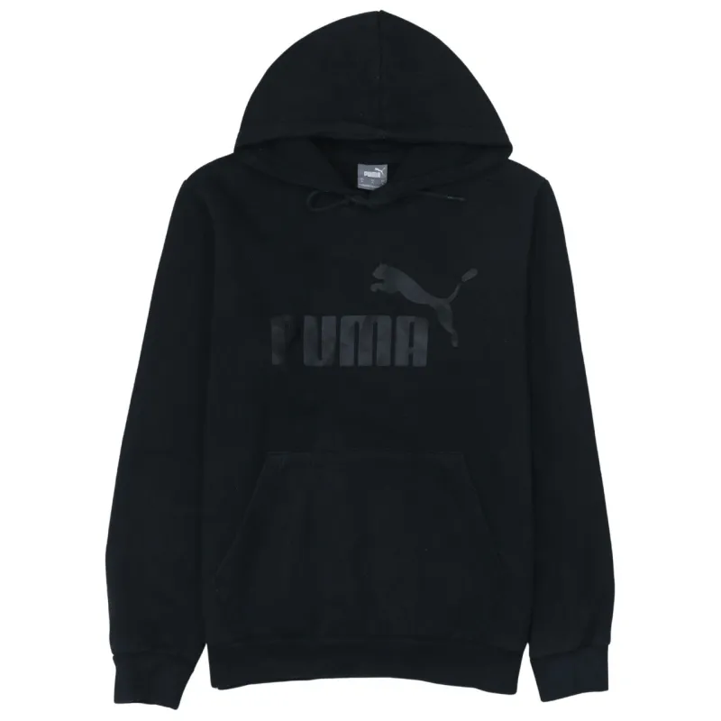 Puma 90's Spellout Pullover Hoodie Small Black sold by Vintage Club