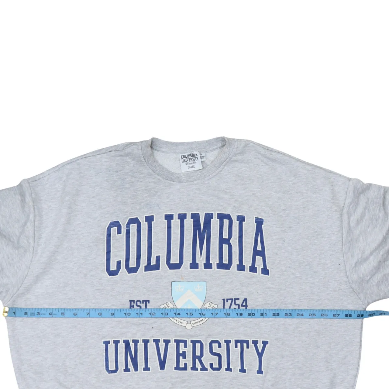 Columbia 90's Spellout Crew Neck Sweatshirt XLarge Grey sold by Vintage Club product image thumbnail 5