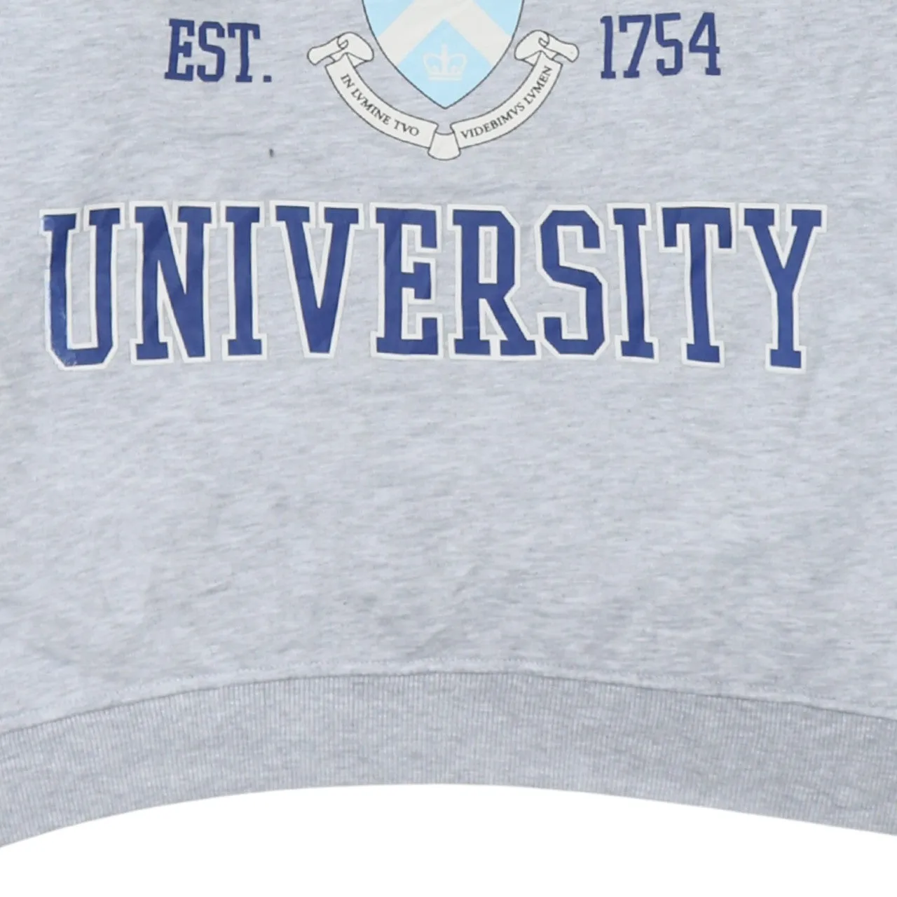Columbia 90's Spellout Crew Neck Sweatshirt XLarge Grey sold by Vintage Club product image thumbnail 4