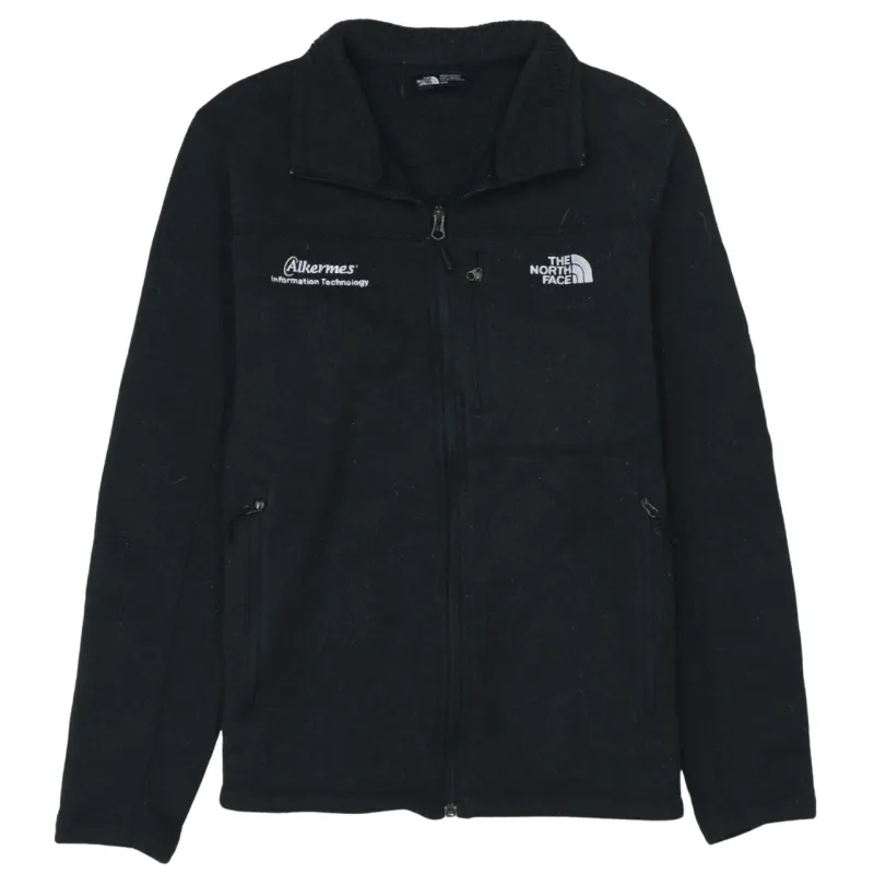 The North Face 90's Hiking Warm Full Zip Up Fleece Jumper Medium Black sold by Vintage Club
