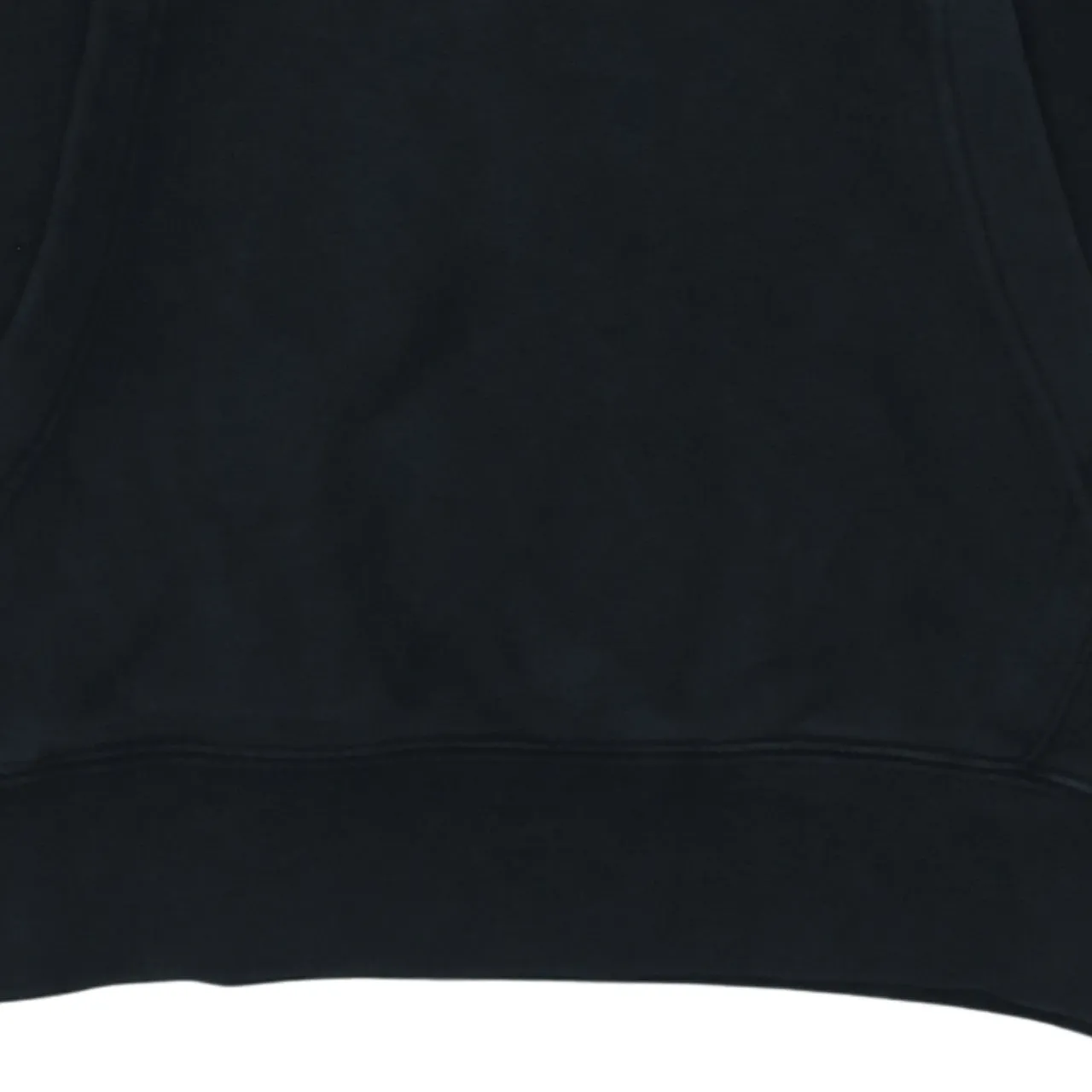 Nike 90's Drawstring Pockets Pullover Hoodie Medium Black sold by Vintage Club product image thumbnail 4