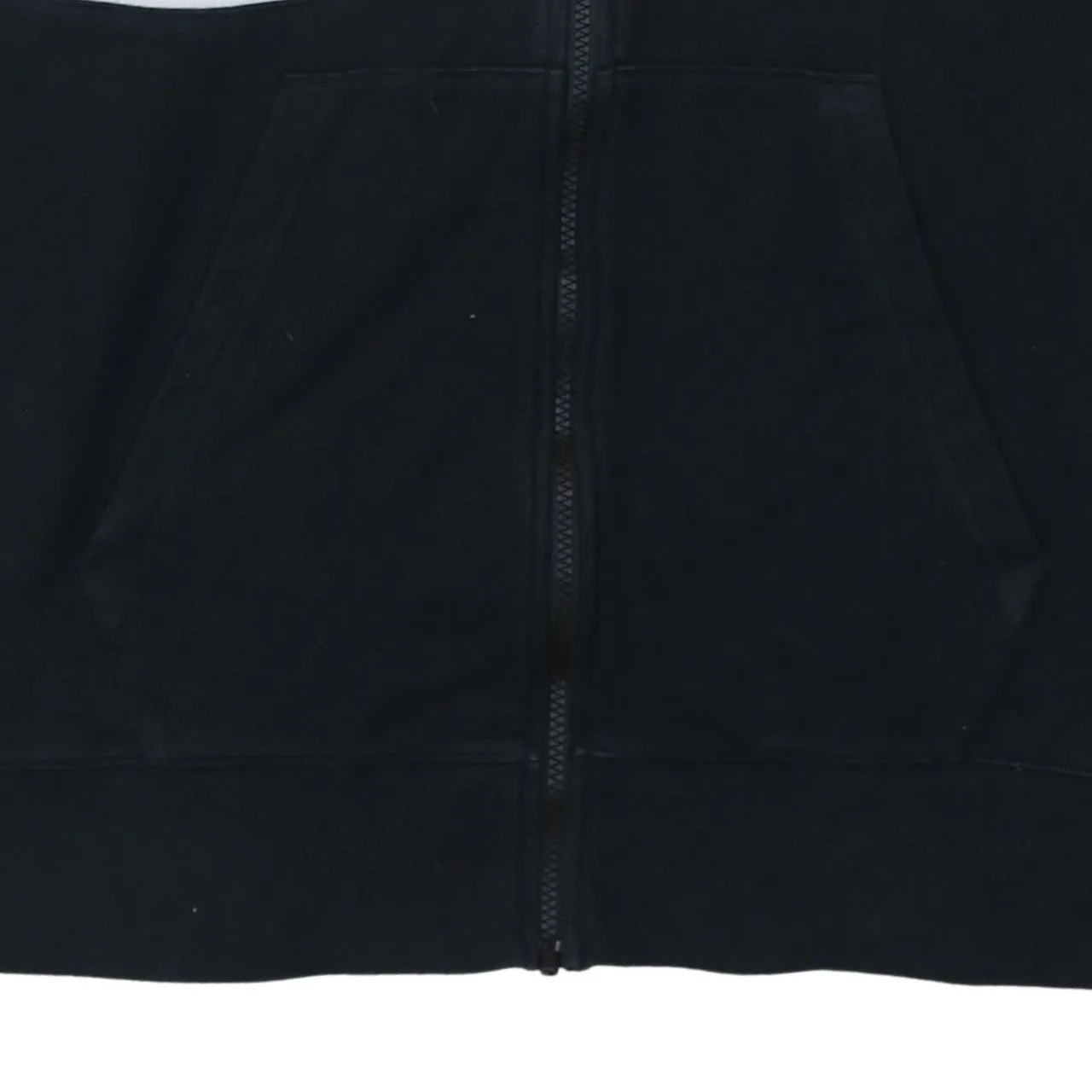 Nike 90's Plain Full Zip Up Hoodie Medium Black sold by Vintage Club product image thumbnail 4