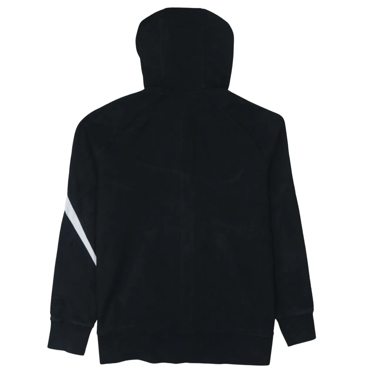 Nike 90's Plain Full Zip Up Hoodie Medium Black sold by Vintage Club product image thumbnail 2