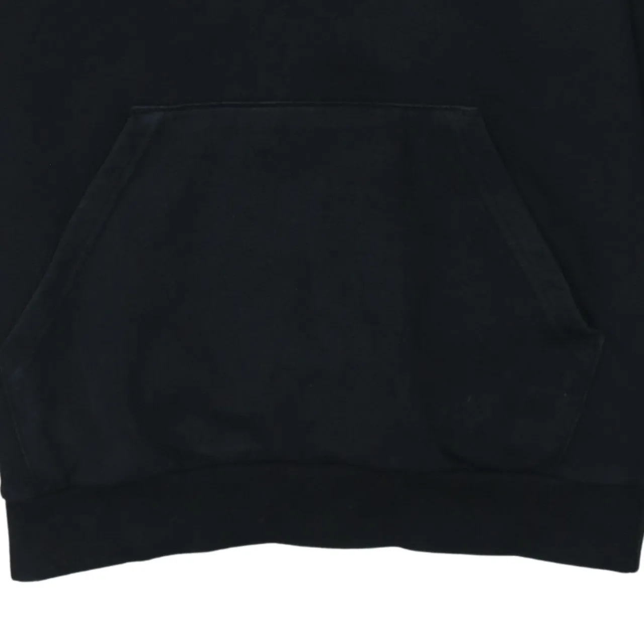 Adidas 90's Drawstring Pockets Pullover Hoodie Large Black sold by Vintage Club product image thumbnail 4