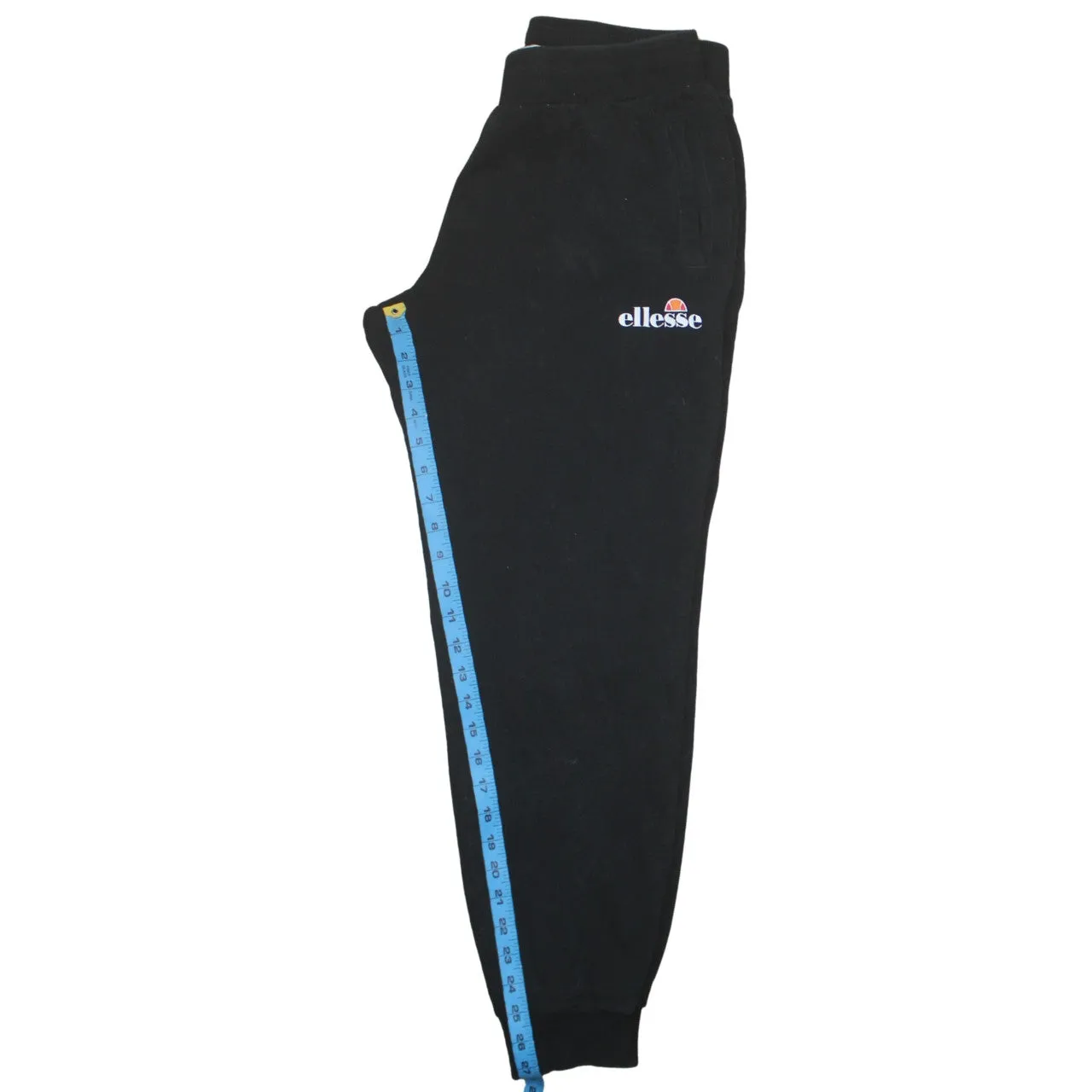 Ellesse 90's Rib Cuff Casual Joggers / Sweatpants 30 Black sold by Vintage Club product image thumbnail 5