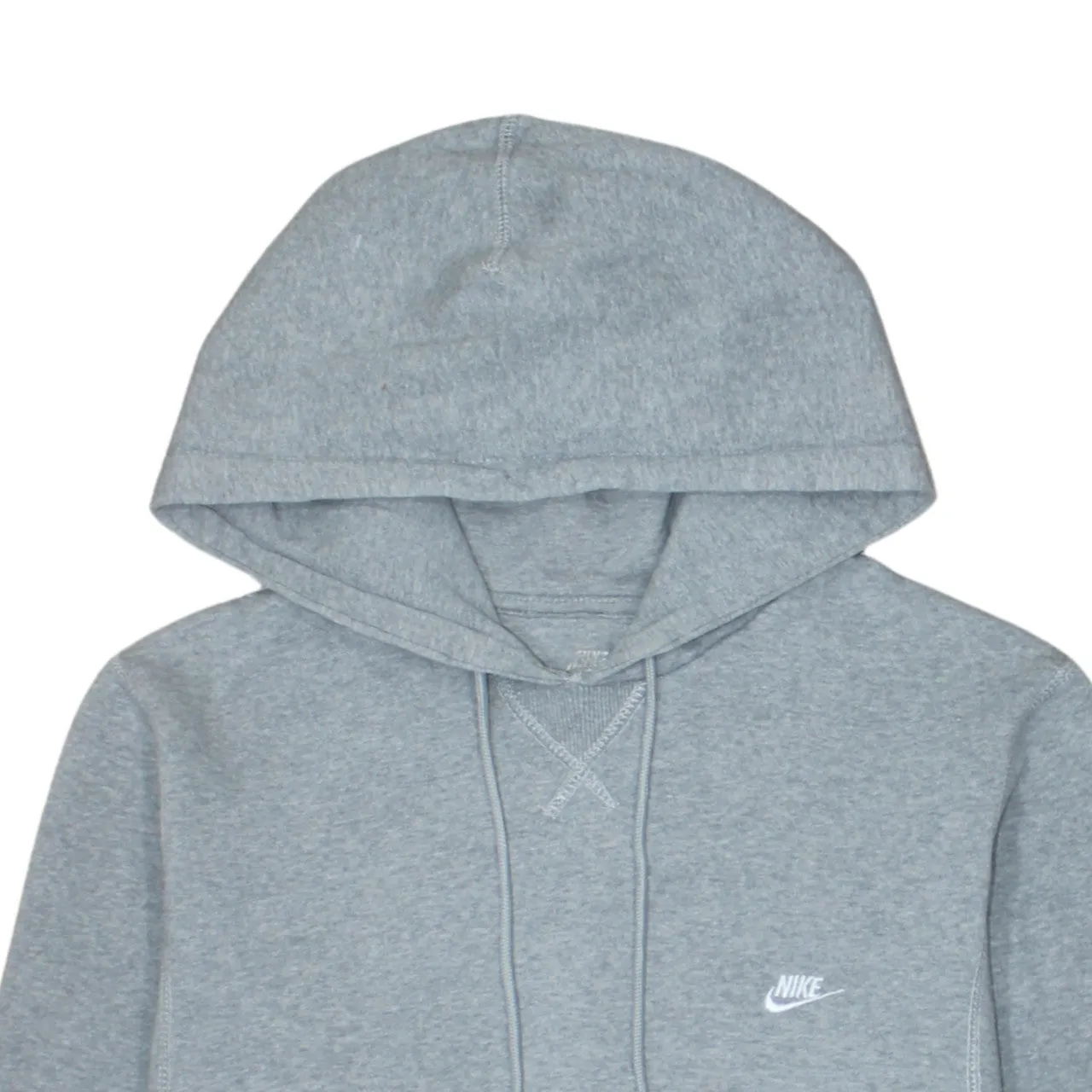 Nike 90's Swoosh Pullover Hoodie Small Grey sold by Vintage Club product image thumbnail 3
