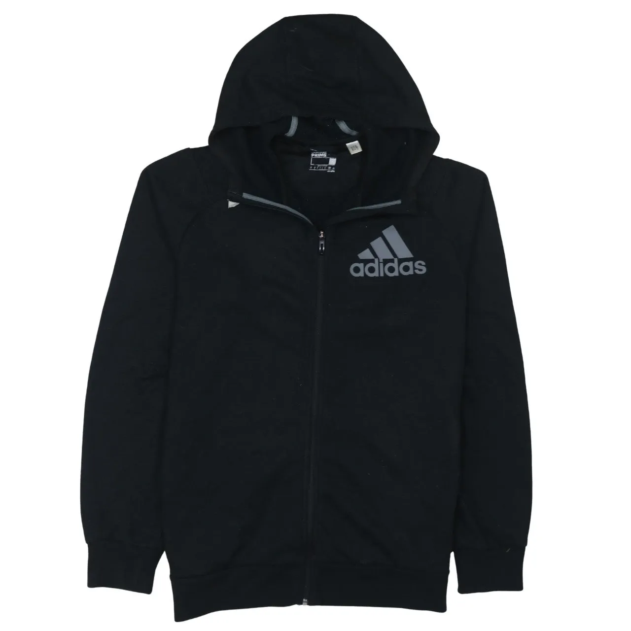 Adidas 90's Lightweight Full Zip Up Hoodie Large Black sold by Vintage Club