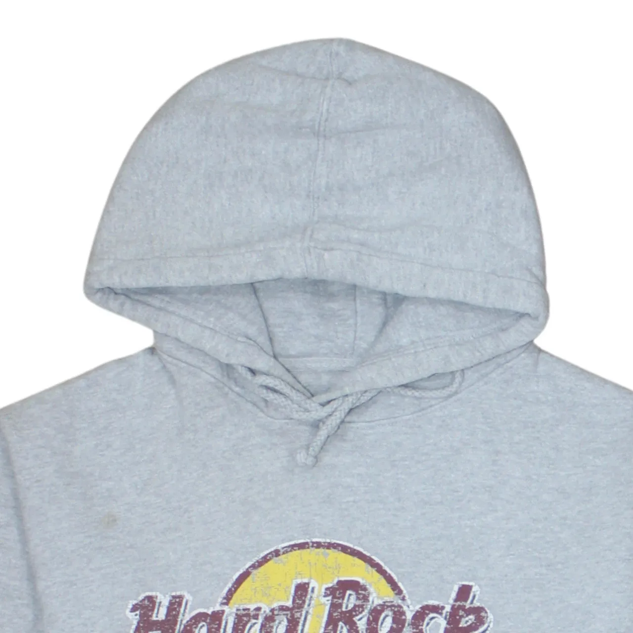 Hard Rock Cafe 90's Spellout Pullover Hoodie Large Grey sold by Vintage Club product image thumbnail 3