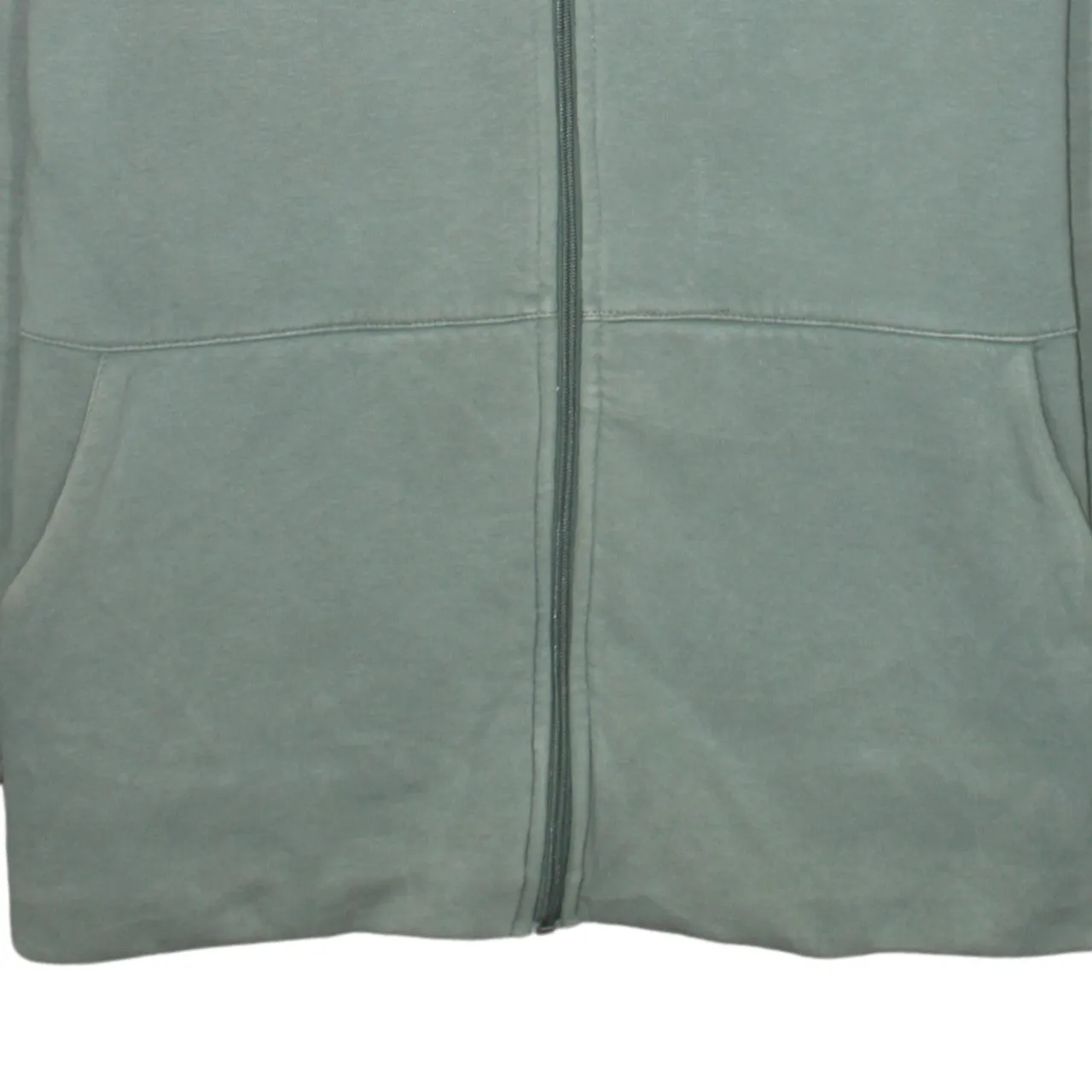 Adidas 90's Lightweight Full Zip Up Hoodie Medium Green sold by Vintage Club product image thumbnail 4
