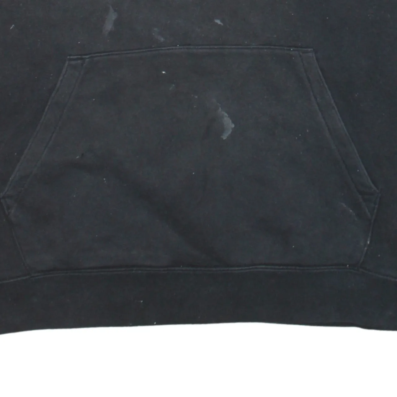 Russell Athletic 90's Drawstring Pockets Pullover Hoodie Large Black sold by Vintage Club product image thumbnail 4