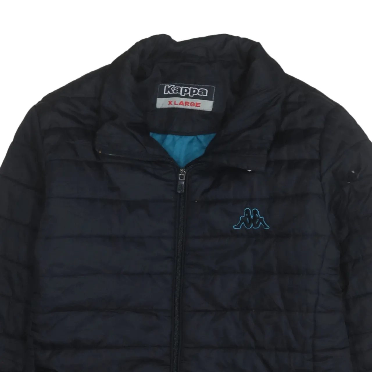 Kappa 90's Lightweight Full Zip Up Windbreaker XLarge Black sold by Vintage Club product image thumbnail 3