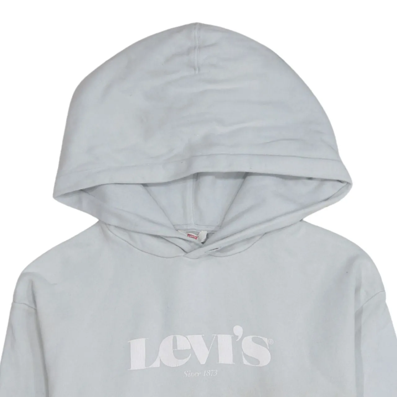 Levi's 90's Spellout Pullover Hoodie XSmall Grey sold by Vintage Club product image thumbnail 3