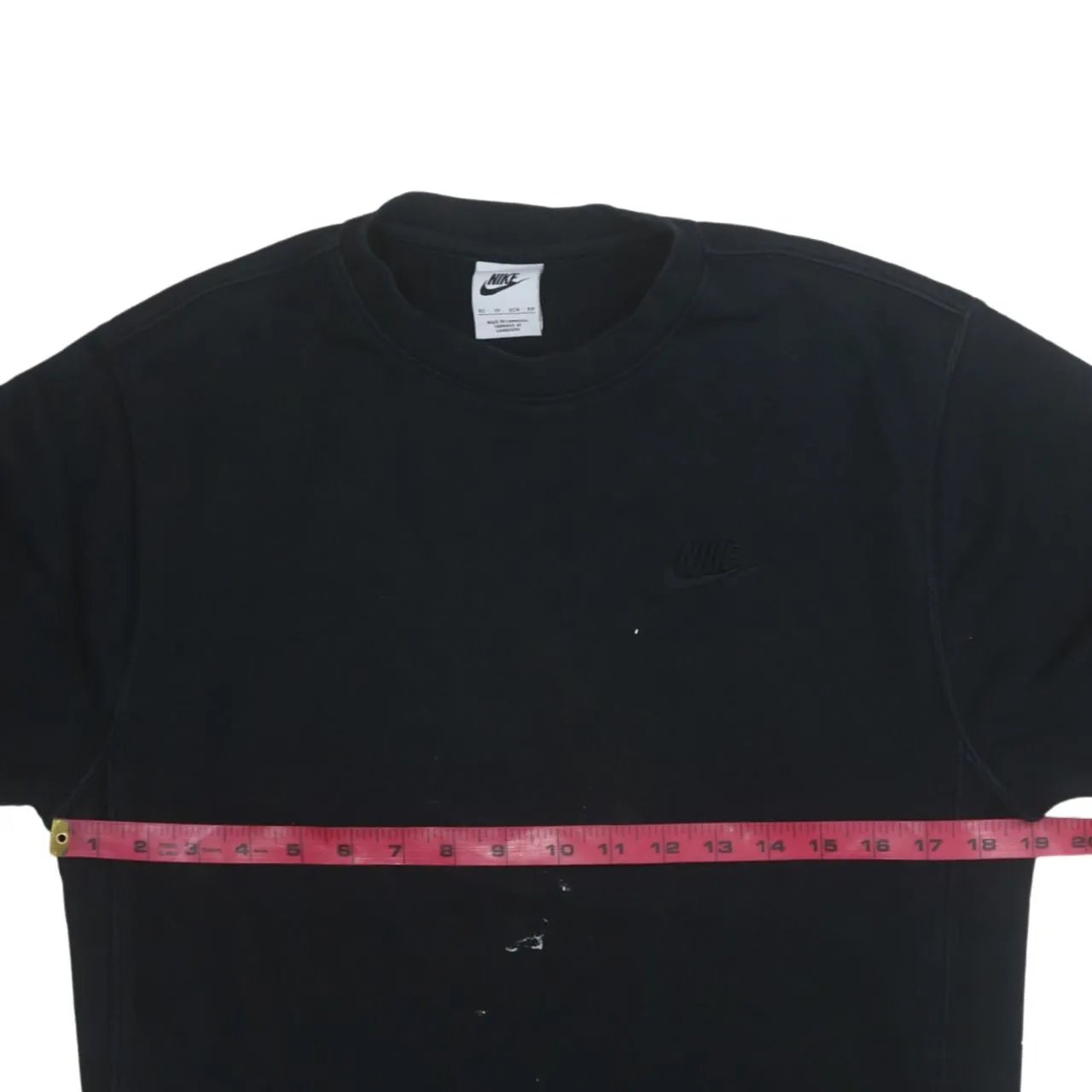 Nike 90's Swoosh Crew Neck Sweatshirt XSmall Black sold by Vintage Club product image thumbnail 5