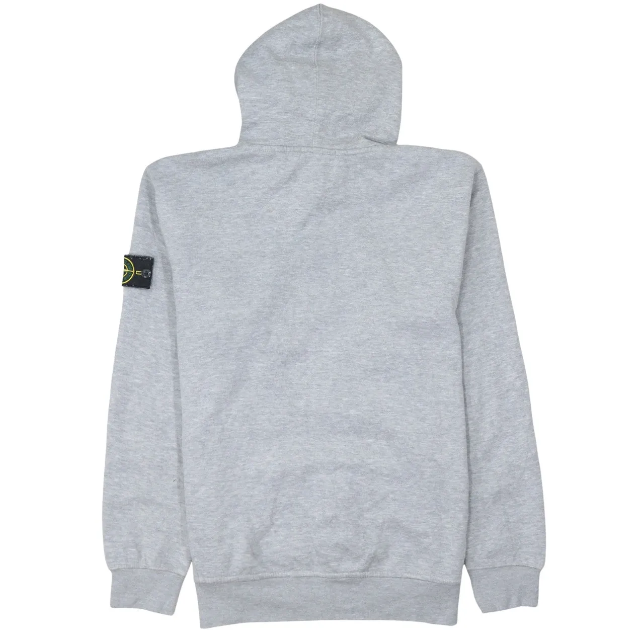 Stone Island 90's Plain Full Zip Up Hoodie XLarge Grey sold by Vintage Club product image thumbnail 2