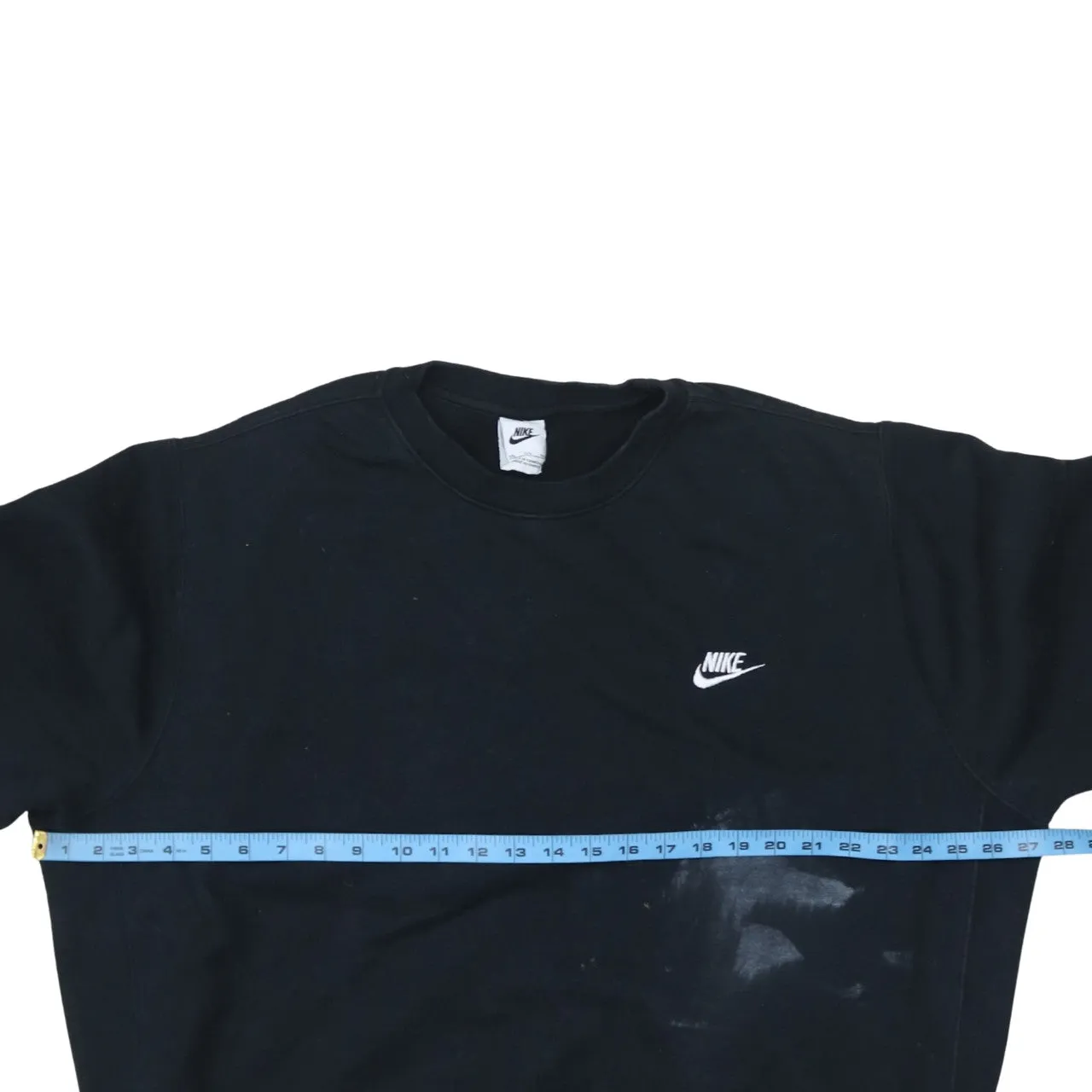 Nike 90's Swoosh Crew Neck Sweatshirt XXLarge (2XL) Black sold by Vintage Club product image thumbnail 5