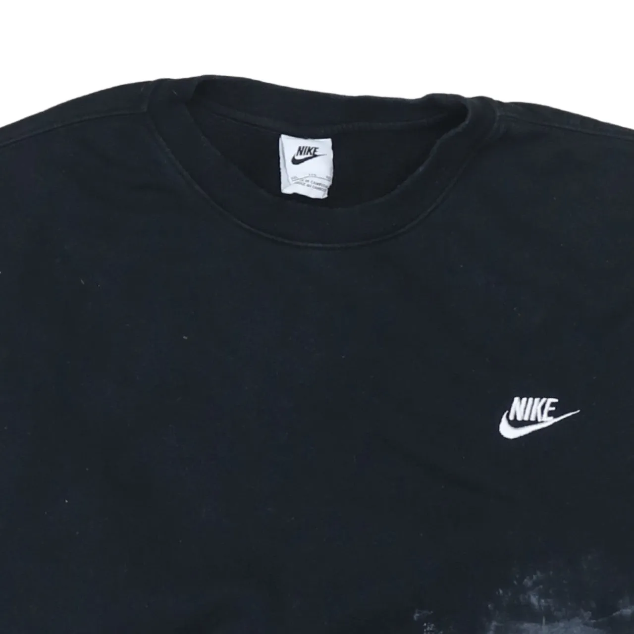 Nike 90's Swoosh Crew Neck Sweatshirt XXLarge (2XL) Black sold by Vintage Club product image thumbnail 3