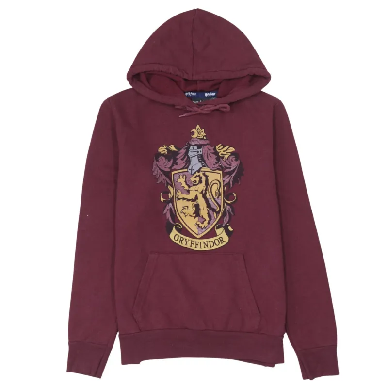 Harry Potter 90's Drawstring Pockets Pullover Hoodie Medium Burgundy Red made by Vintage Club