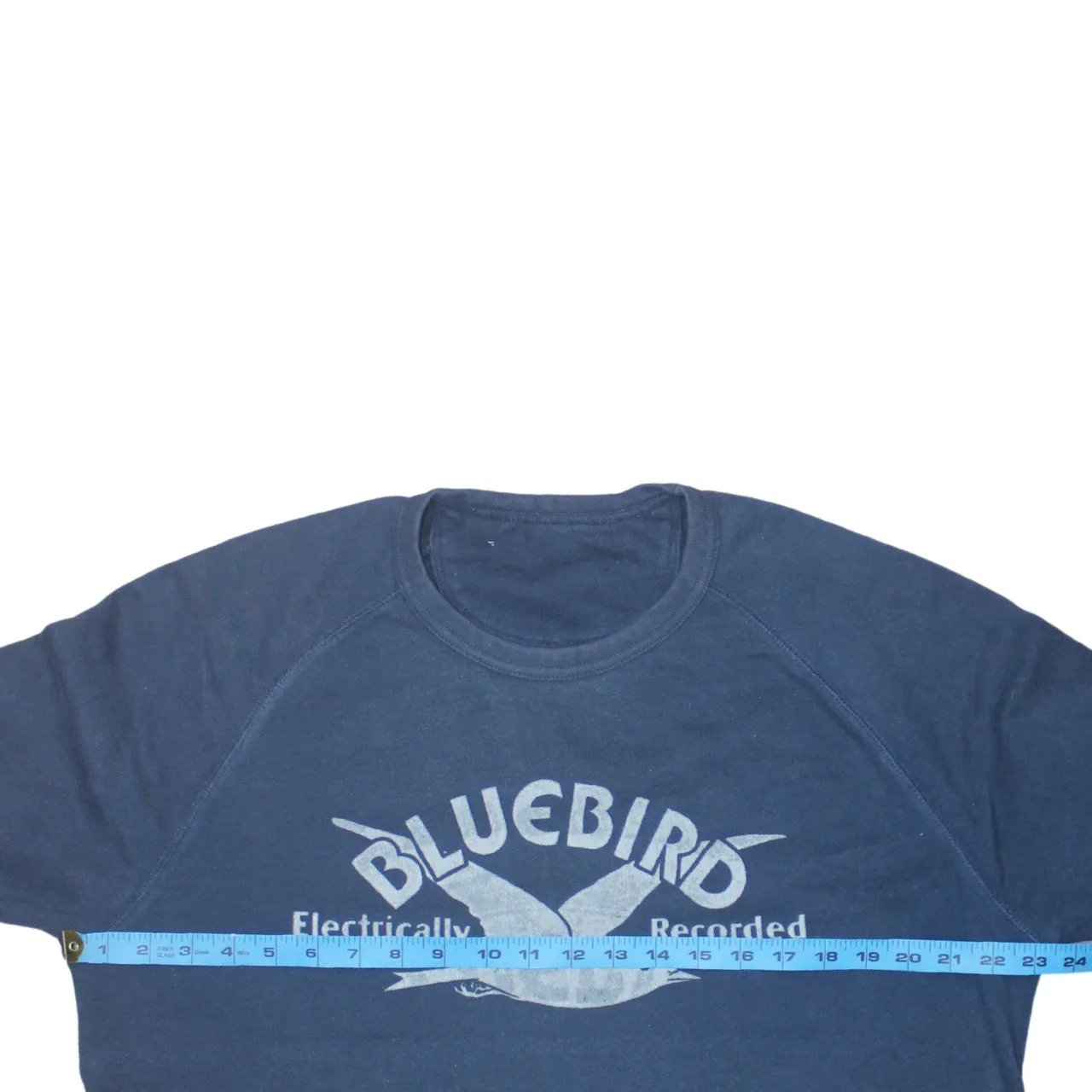 Retro 90's Blue Bird Crew Neck Sweatshirt Medium Navy Blue sold by Vintage Club product image thumbnail 5