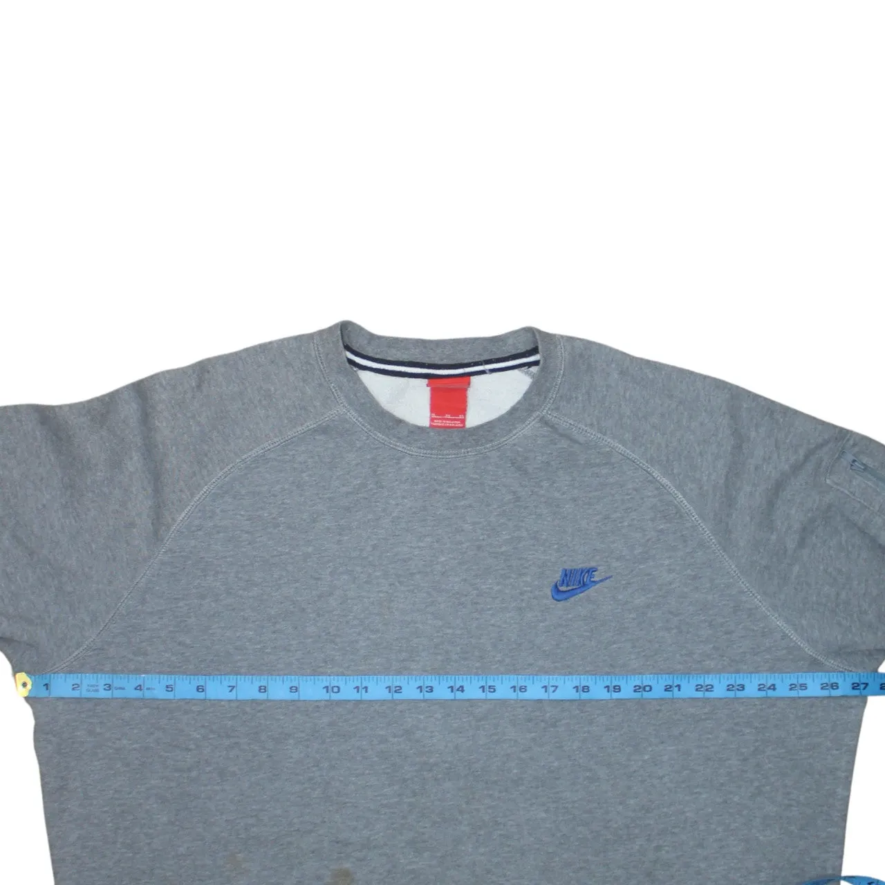 Nike 90's Swoosh Crew Neck Sweatshirt XLarge Grey sold by Vintage Club product image thumbnail 5